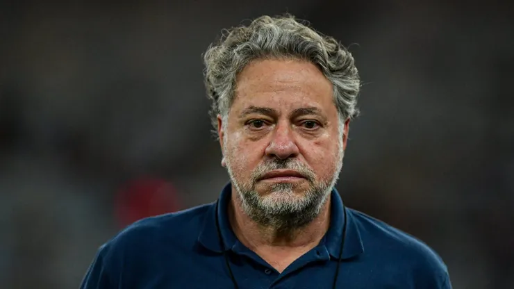 RJ - RIO DE JANEIRO - 17/04/2024 - BRASILEIRO A 2024, FLAMENGO X SAO PAULO - Julio Casares presidente do Sao Paulo antes da partida contra o Flamengo no estadio Maracana pelo campeonato Brasileiro A 2024. Foto: Thiago Ribeiro/AGIF