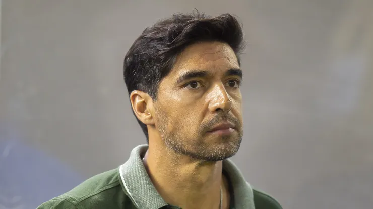 Abel Ferreira tecnico do Palmeiras durante partida contra o Novorizontino no estadio Arena Barueri pelo campeonato Paulista 2025.