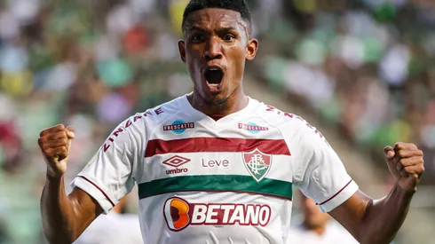 Lelê durante confronto entre América-MG e Fluminense no Brasileirão 2023.