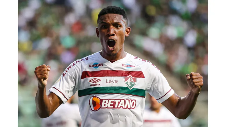 Lelê durante confronto entre América-MG e Fluminense no Brasileirão 2023.