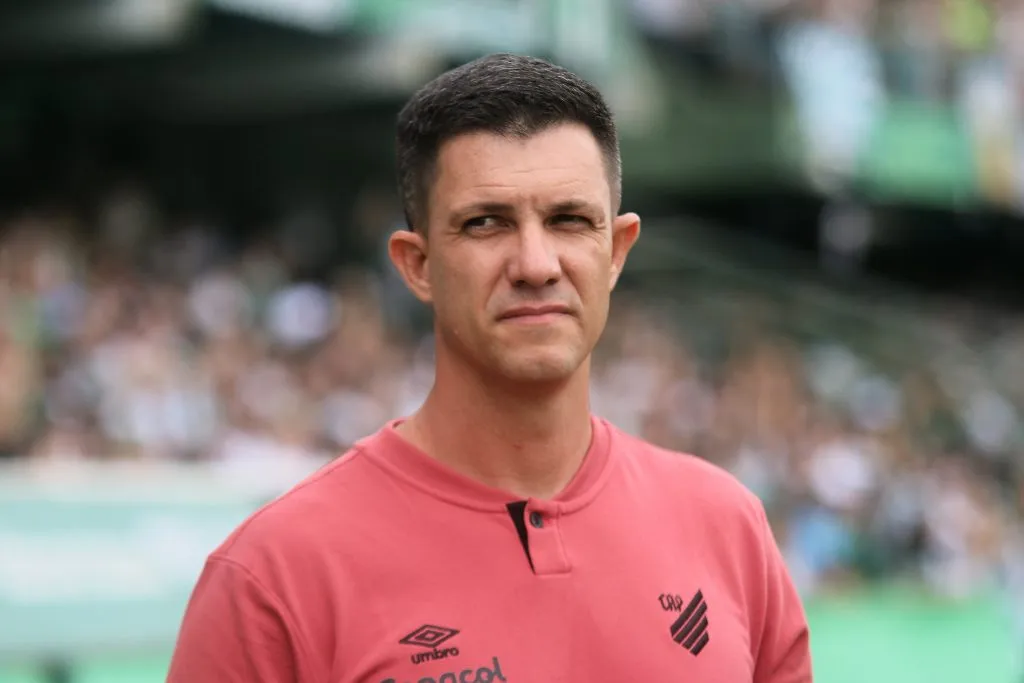 Barbieri durante partida contra o Coritiba no Campeonato Paranaense de 2025. Foto: Gabriel Machado/AGIF