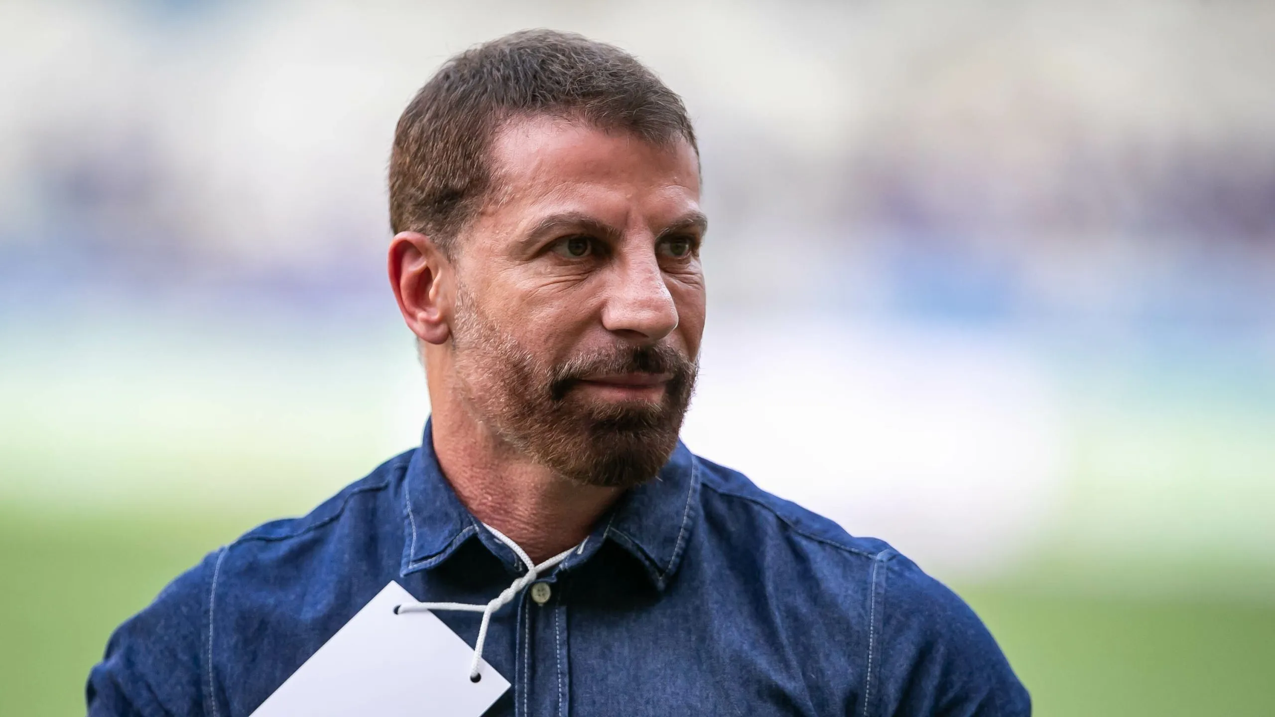 Pedrinho presidente do Vasco durante partida contra o Cruzeiro pelo campeonato Brasileiro A 2024. Foto: Fernando Moreno/AGIF