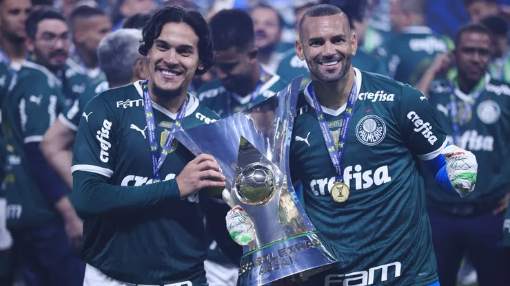 Palmeiras conquistou o título do Campeonato Brasileiro A 2022. Foto: Ettore Chiereguini/AGIF