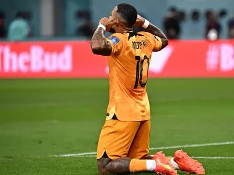 Memphis Depay presta homenagem ao Corinthians na seleção holandesa