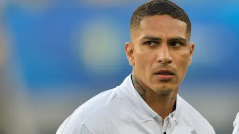 Guerrero jogador do Peru durante partida contra o Brasil no estadio Maracana pelo campeonato Copa America 2019.