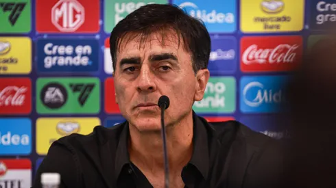 Gustavo Quinteros tecnico do Gremio durante coletiva apos partida contra o Atletico Grau no estadio Arena do Gremio pelo campeonato Copa Sul-americana 2025.