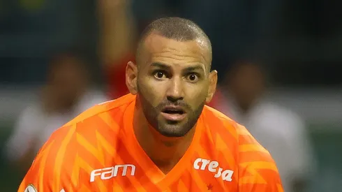Weverton, goleiro do Palmeiras, Foto: Josiel Amaral/AGIF.