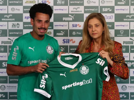 Lucas Evangelista chorou durante apresentação no Palmeiras