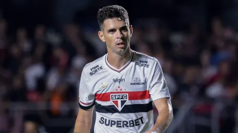 Oscar durante confronto contra o Mirassol no Campeonato Paulista de 2025.