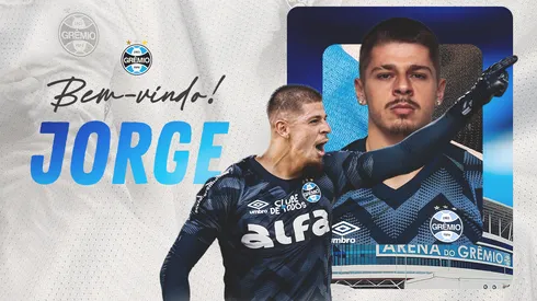 Jorge Meurer, novo goleiro do Grêmio. Foto: Divulgação/Grêmio.