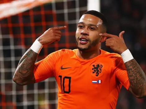 Memphis Depay do Corinthians brilha e marca em Espanha x Holanda