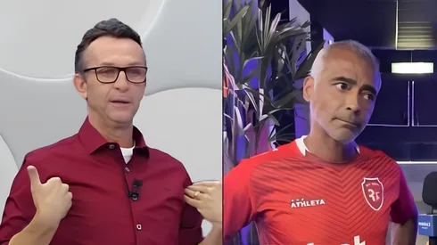 Craque Neto critica postura de Romário em pergunta polêmica à Raphinha. Foto: Reprodução