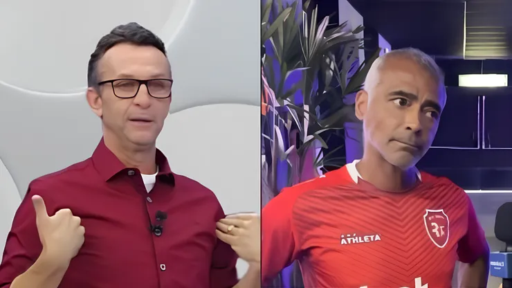 Craque Neto critica postura de Romário em pergunta polêmica à Raphinha. Foto: Reprodução