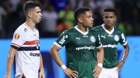 Palmeiras x São Paulo pela semifinal do Campeonato Paulista 2025. Foto: Marcello Zambrana/AGIF
