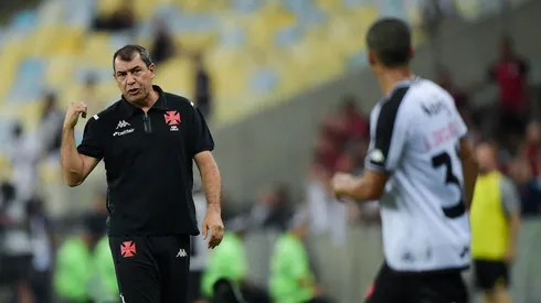 Fábio Carille técnico do Vasco durante partida contra o Flamengo no estádio Maracanã pelo campeonato Carioca 2025. Foto: Thiago Ribeiro/AGIF