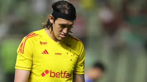 Cássio durante confronto contra o América-MG no Campeonato Mineiro de 2025.