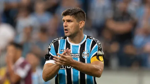 Walter Kannemann jogador do Gremio durante partida contra o Caxias no estadio Arena do Gremio pelo campeonato Gaucho 2024.