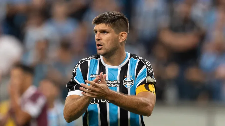 Walter Kannemann jogador do Gremio durante partida contra o Caxias no estadio Arena do Gremio pelo campeonato Gaucho 2024.