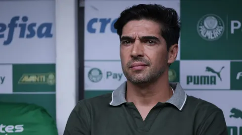 Abel Ferreira tecnico do Palmeiras durante partida contra o Fluminense no estadio Arena Allianz Parque pelo campeonato Brasileiro A 2024.