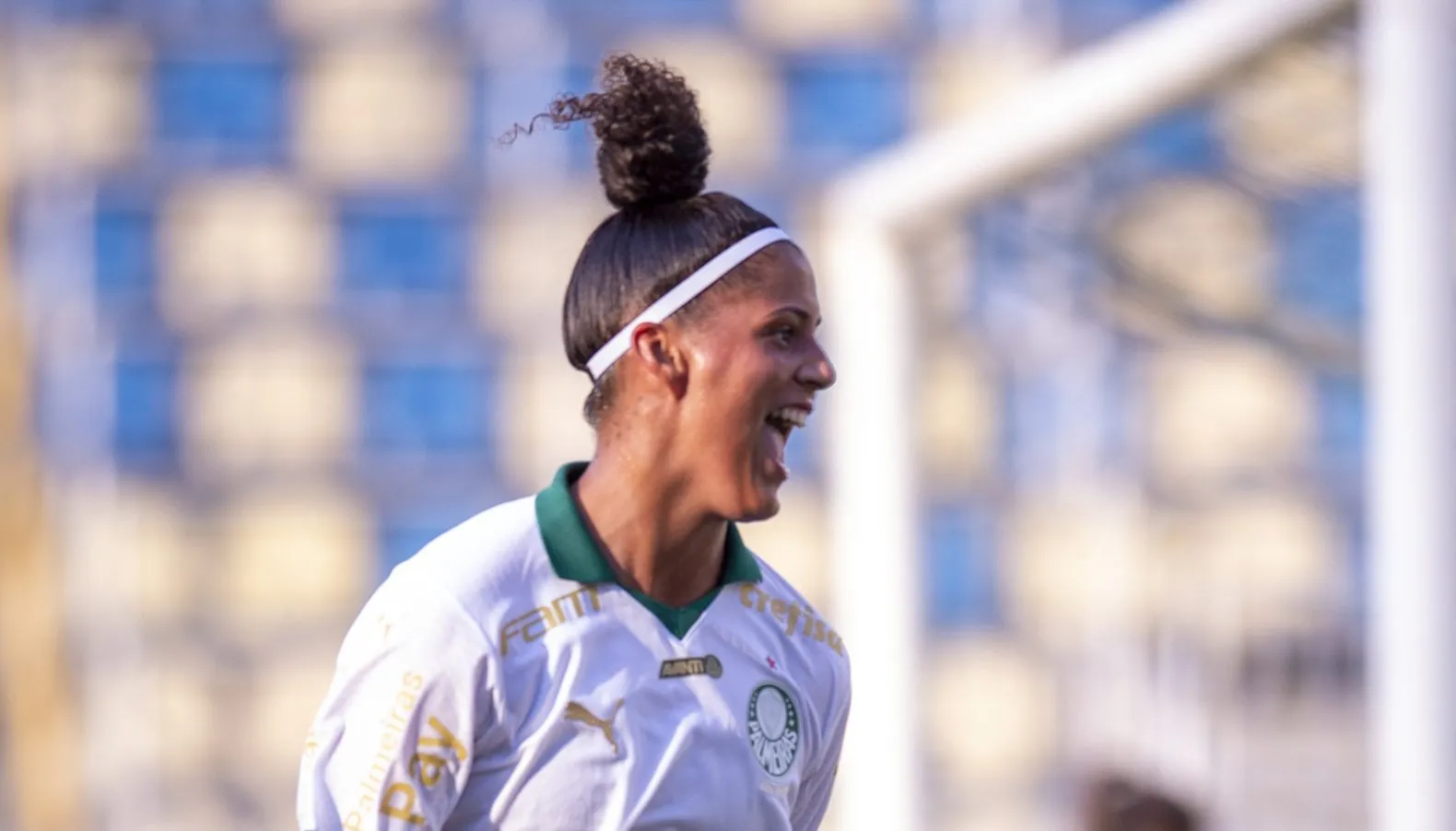 Amanda Gutierres, do Palmeiras Foto: Anderson Romao/AGIF