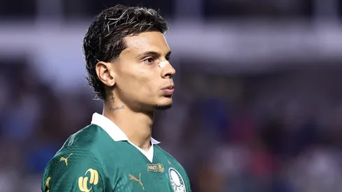 Richard Ríos em partida pelo Palmeiras. Foto: Marcello Zambrana/AGIF