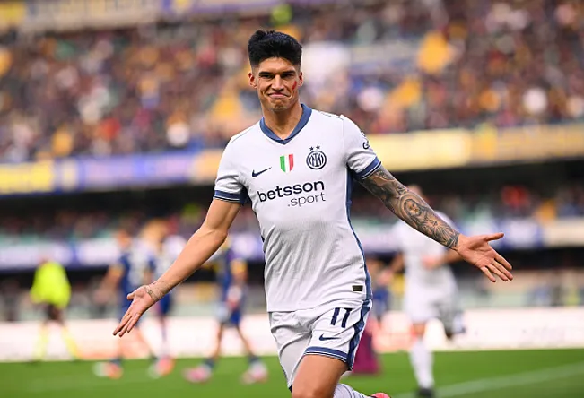 Joaquin Correa atuando na Inter de Milão-ITA em 2024 –  (Photo by Mattia Ozbot – Inter/Inter via Getty Images)
