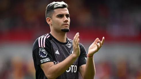 BRENTFORD, ENGLAND - MAY 04: Andreas Pereira of Fulham claps the fans after the Premier League match between Brentford FC and Fulham FC at Brentford Community Stadium on May 04, 2024 in Brentford, England. (Photo by Justin Setterfield/Getty Images) (Photo by Justin Setterfield/Getty Images)
