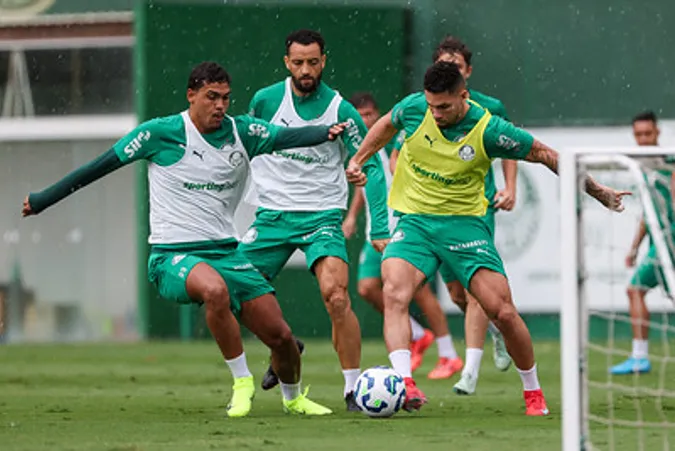 Atacante Paulinho – (Foto: Fabio Menotti/Palmeiras/by Canon)