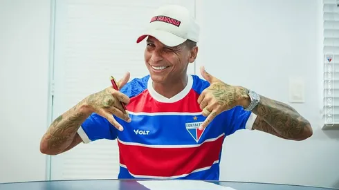 Deyverson, novo atacante do Fortaleza. Reprodução Instagram