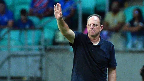 Rogerio Ceni, tecnico do Bahia durante partida contra o Ceara no estadio Arena Fonte Nova pelo campeonato Copa Do Nordeste 2025. Foto: Walmir Cirne/AGIF