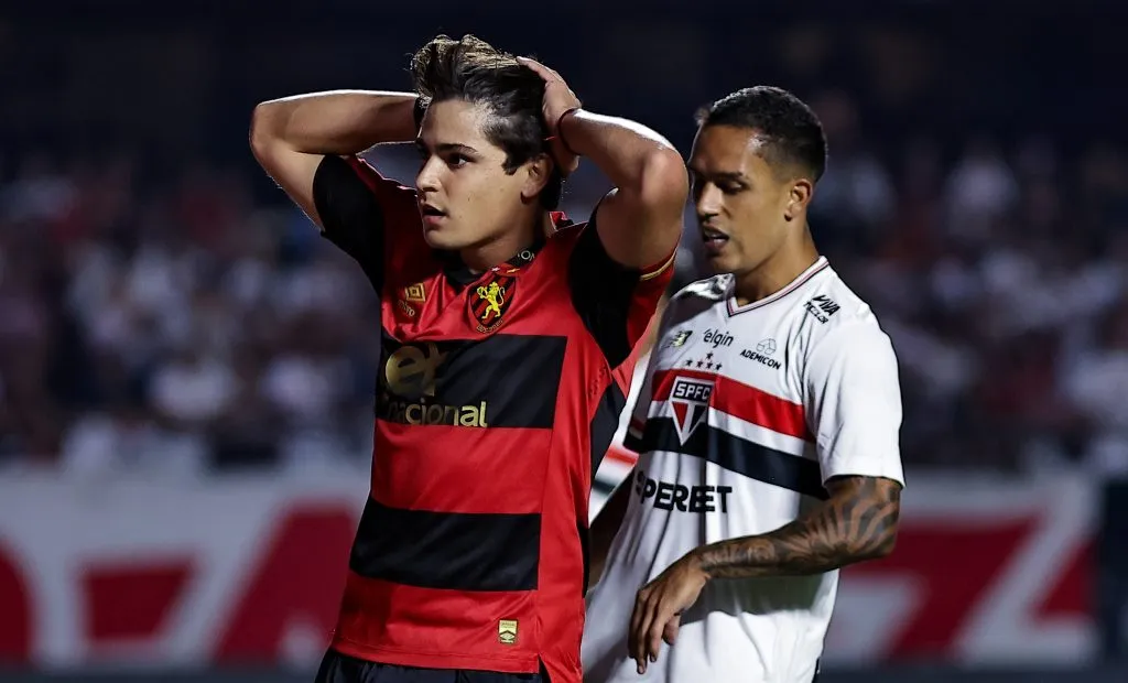 Lenny Lobato em São Paulo x Sport. Foto: Fabio Giannelli/AGIF
