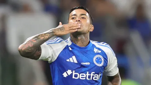 Dudu marca em vitória do Cruzeiro contra o Mirassol. Foto: Gilson Lobo/AGIF