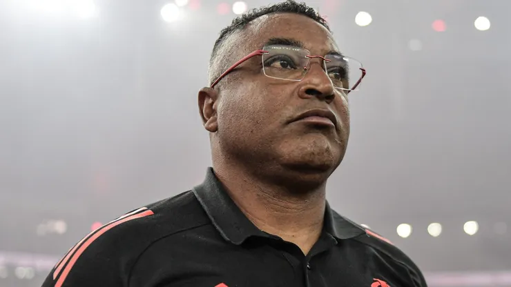 - Roger Machado tecnico do Internacional durante partida contra o Flamengo