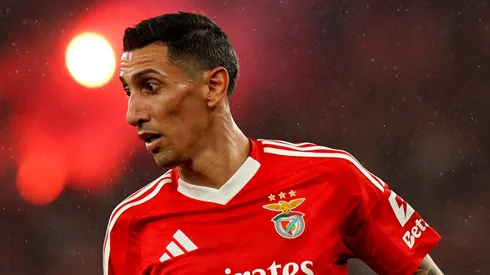 Di María em campo pelo Benfica. (Photo by Gualter Fatia/Getty Images)