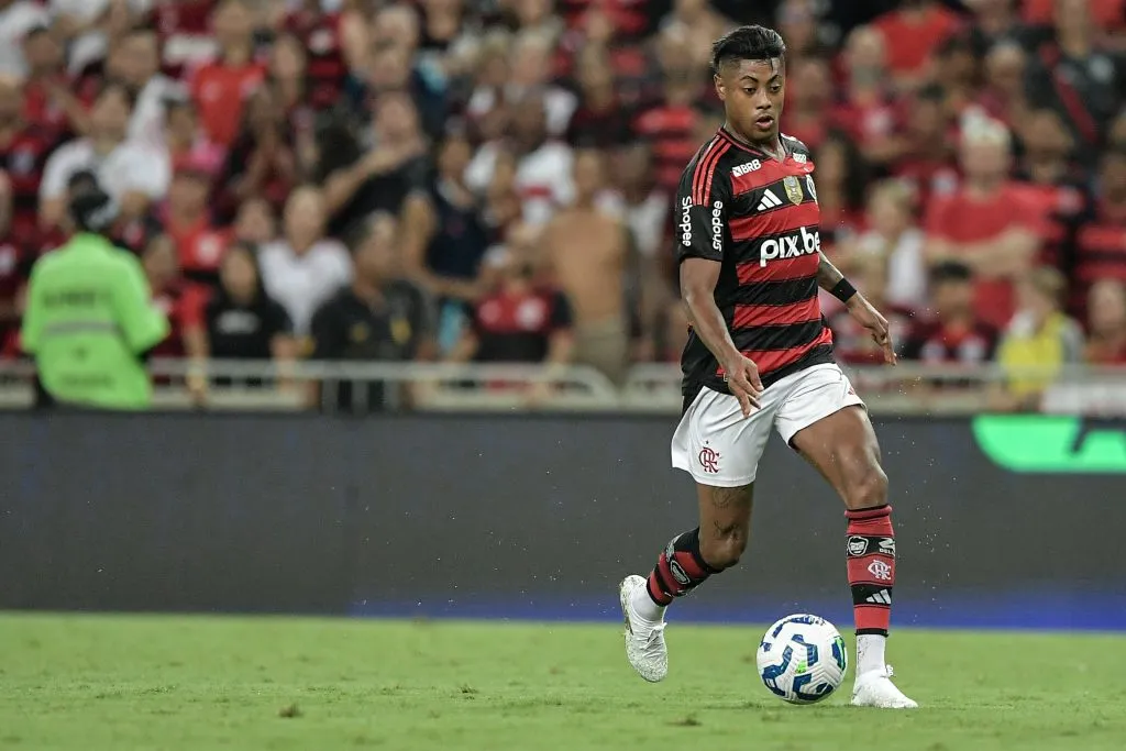 SP – RIO DE JANEIRO – 29/03/2025 – BRASILEIRO A 2025, FLAMENGO X INTERNACIONAL – Bruno Henrique jogador do Flamengo durante partida contra o Internacional no estadio Maracana pelo campeonato Brasileiro A 2025. Foto: Thiago Ribeiro/AGIF