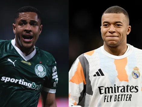 Abel compara início de Vitor Roque no Palmeiras e de Mbappé no Real