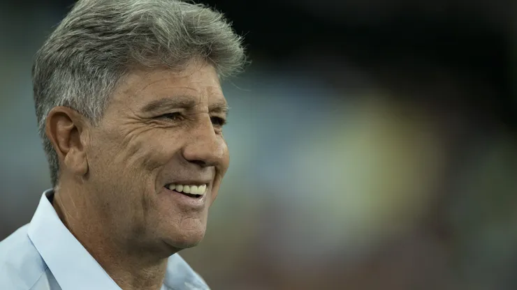 Renato Gaucho tecnico do Gremio durante partida contra o Fluminense no estadio Maracana pelo campeonato Brasileiro A 2023.