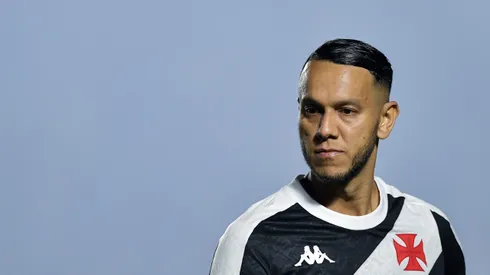 Souza jogador do Vasco durante partida contra o Bragantino no estadio Sao Januario pelo campeonato Brasileiro A 2024.