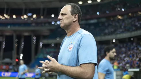 Rogério Ceni, técnico do Bahia, em partida contra o Corinthians (Imagem: Rafael Rodrigues/EC Bahia)