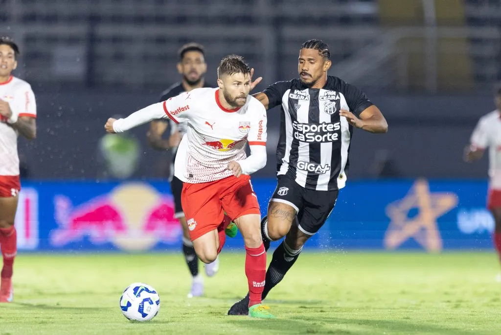 Bragantino x Ceará no Campeonato Brasileiro de 2025. Foto: Diogo Reis/AGIF