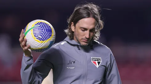 Treinador do São Paulo, Luis Zubeldía. Foto: Ettore Chiereguini/AGIF