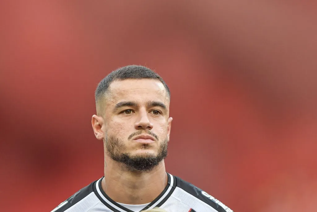 RJ – RIO DE JANEIRO – 08/03/2025 – CARIOCA 2025, FLAMENGO X VASCO – Coutinho jogador do Vasco durante partida contra o Flamengo no estadio Maracana pelo campeonato Carioca 2025. Foto: Thiago Ribeiro/AGIF