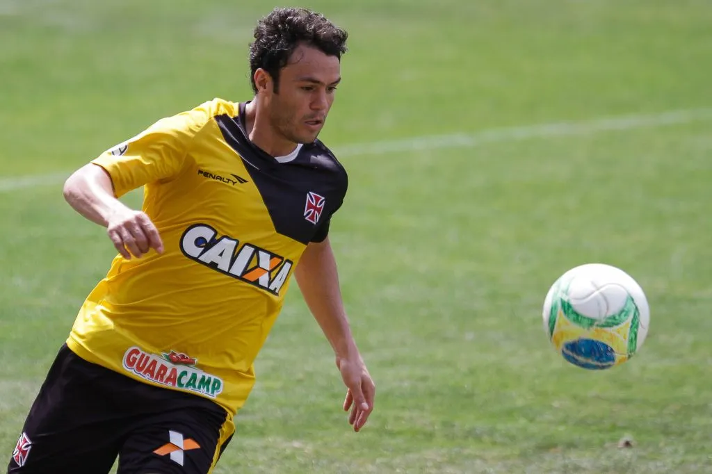 Rio de Janeiro – RJ – 12/09/2014 – TREINO DO VASCO – Kleber do Vasco durante treino em Sao Januario. Foto: Ruano Carneiro/AGIF