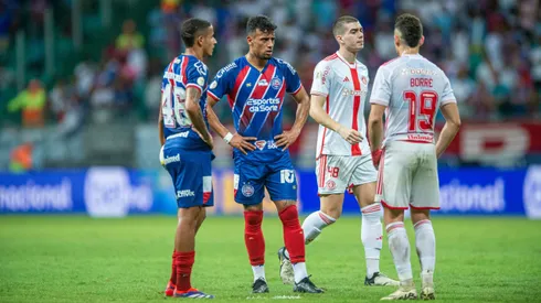 Bahia x Internacional se enfrentam pela Copa Libertadores de 2025. Foto: Jhony Pinho/AGIF