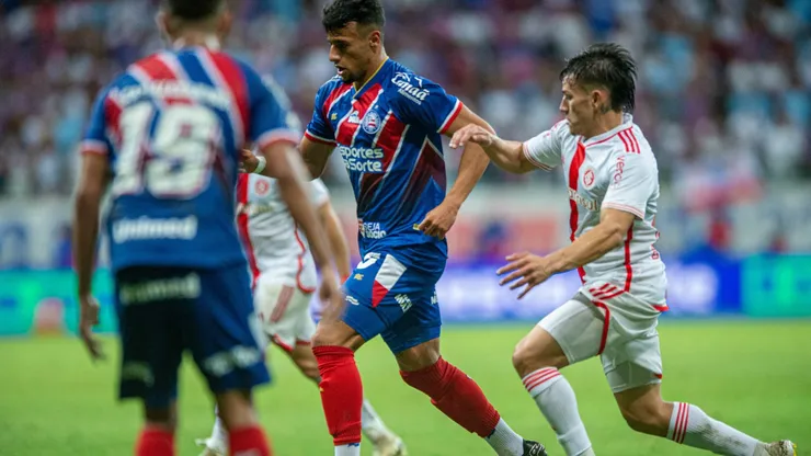 Bahia x Internacional se enfrentam pela Copa Libertadores 2025. Foto: Jhony Pinho/AGIF