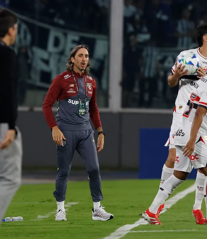 Luis Zubeldía – Talleres-ARG x São PauloCréditos: Rubens Chiri/Saopaulofc.net