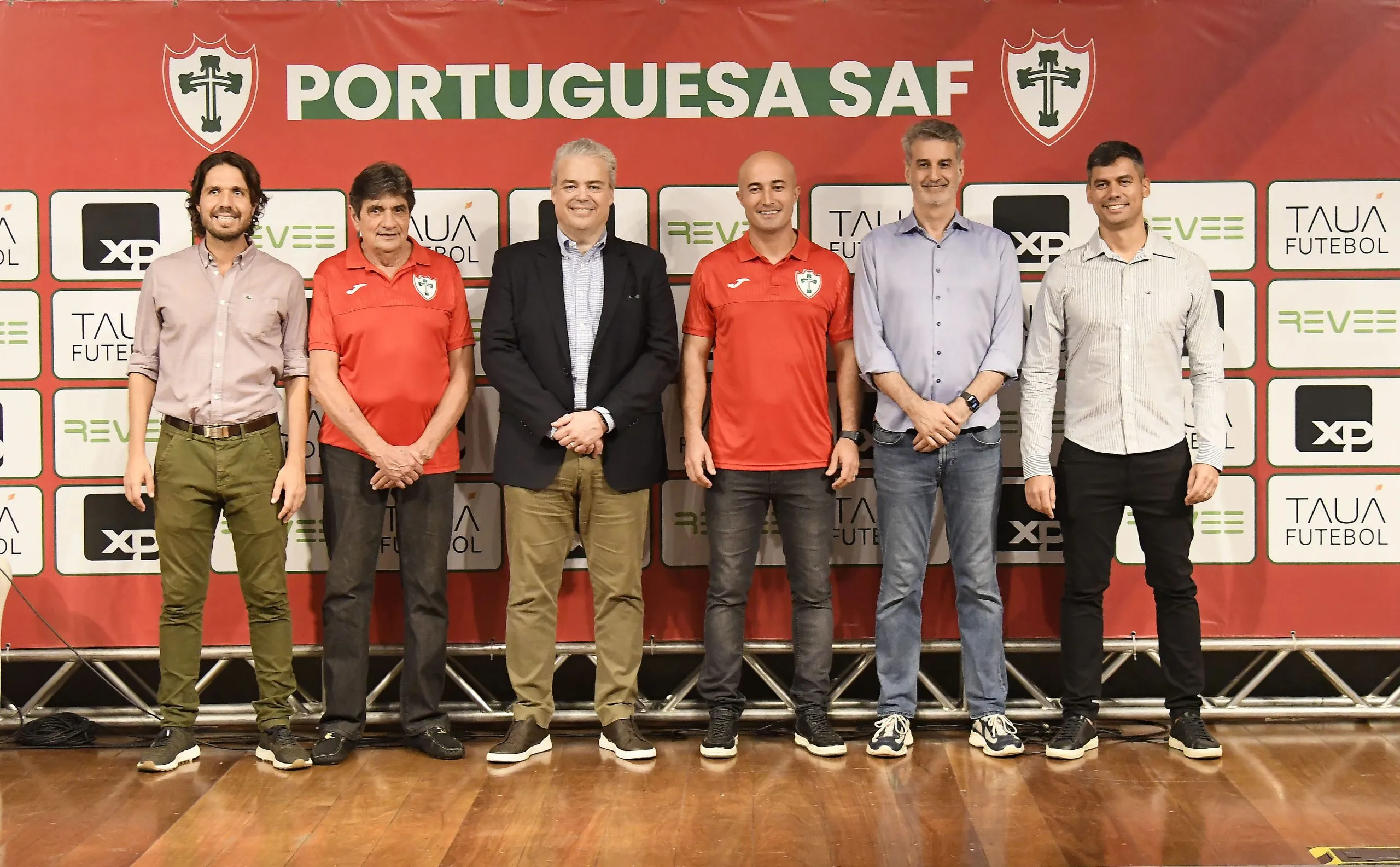 Coletiva de apresentação da SAF Portuguesa
