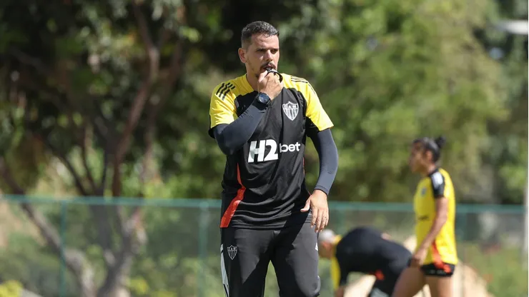 Técnico Adriano Gutierrez do Atlético Mineiro Foto: Daniela Veiga / Atlético