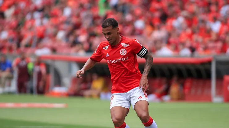 Alan Patrick jogador do Internacional durante partida contra o Sao Luiz-RS no estadio Beira-Rio pelo campeonato Gaucho 2024.