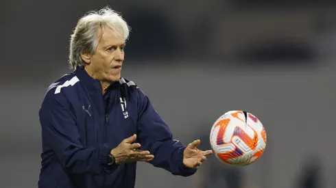 ABHA, SAUDI ARABIA – SEPTEMBER 21: Jorge Jesus, Head Coach of Al-Hila is seen during the Saudi Pro League match between Damak and and Al Hilal at Prince Sultan Bin Abdulaziz Sport City on September 21, 2023 in Abha, Saudi Arabia. (Photo by Francois Nel/Getty Images)